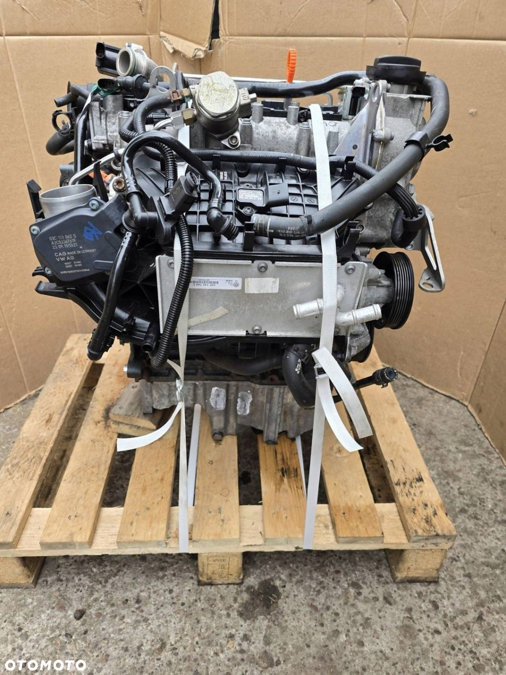 SILNIK KOMPLETNY 1.4 TSI CAXA SKODA SEAT VW AUDI NR MAG 416329W - 3
