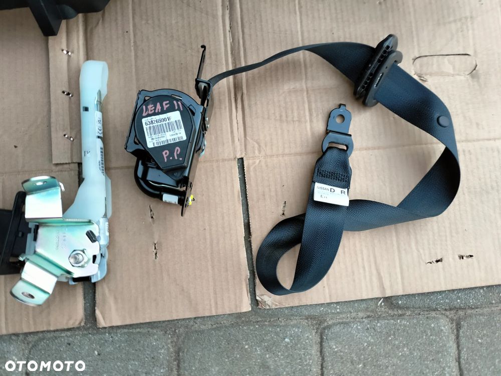 NISSAN LEAF II ZE1 2019 KONSOLA DESKA 2X AIRBAG PASY ORYGINAŁ - 7