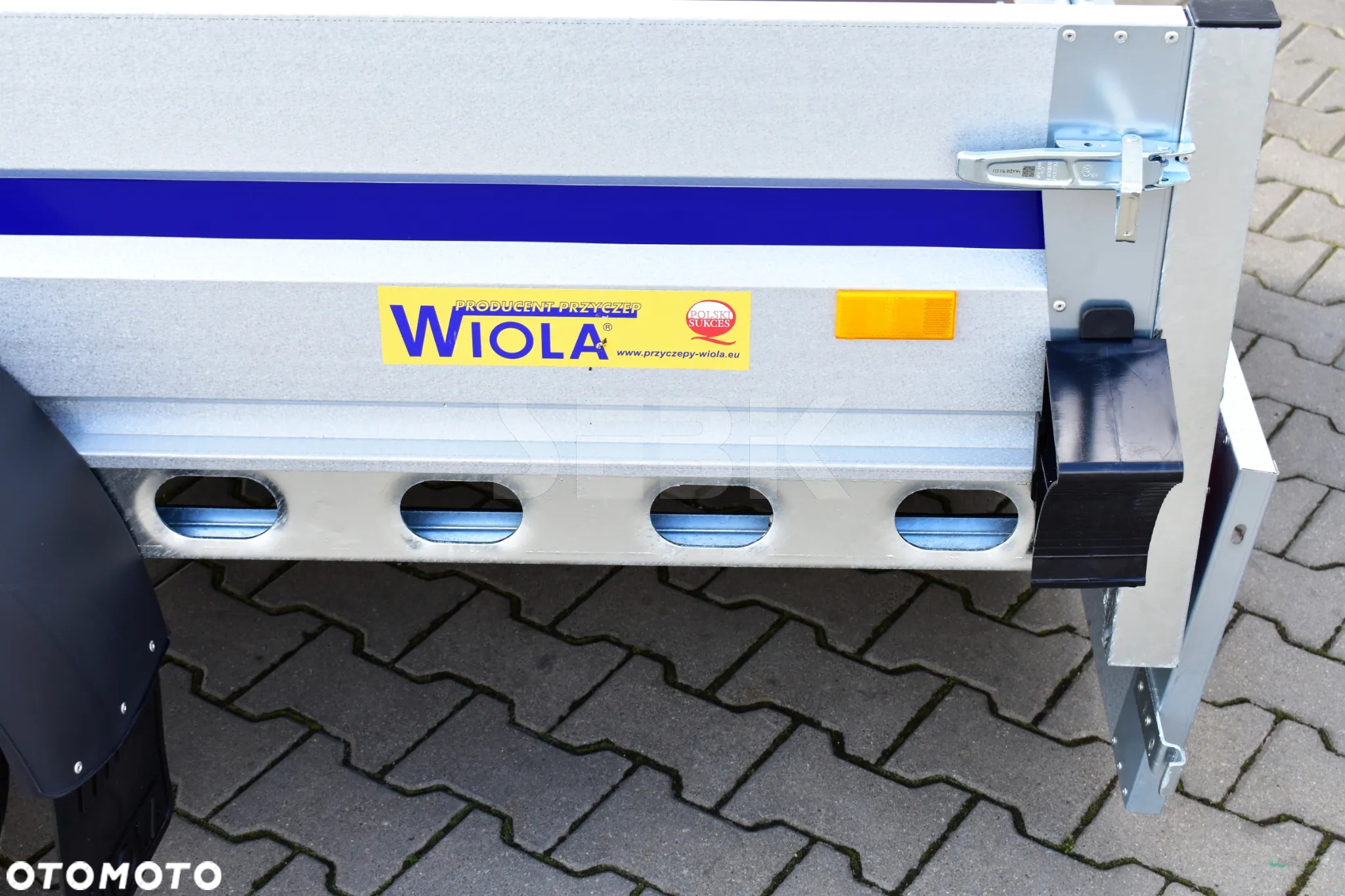Wiola SUPER MOCNA PRZYCZEPA JEDNOOSIOWA WIOLA Krakus. Lekka do 750 kg. - 11