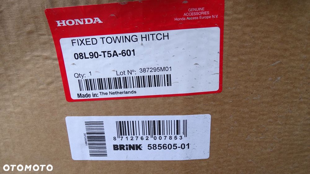honda jazz 2018/2020r - hak holowniczy oryginał - 9