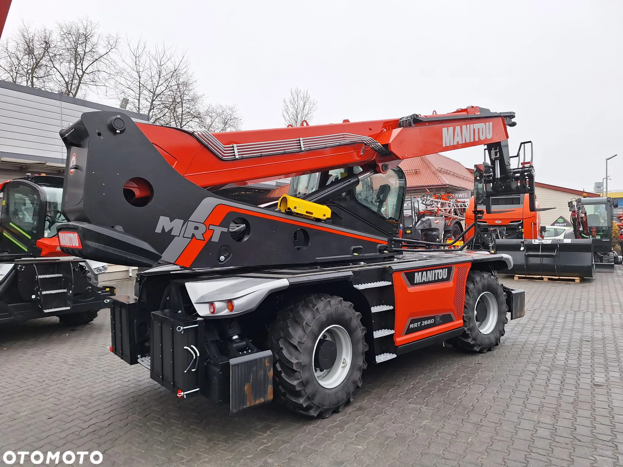 Manitou ładowarka teleskopowa obrotowa MRT 2660 Vision + - 5