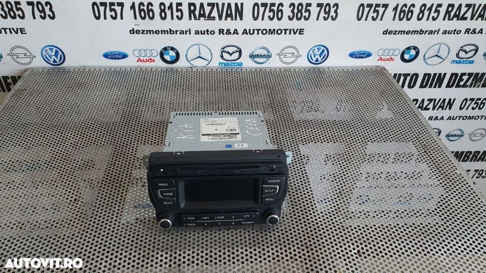 Radio Cd Kia Ceed An 2012-2016 Testat Dezmembrez Kia Ceed An 2012-2016 - 2
