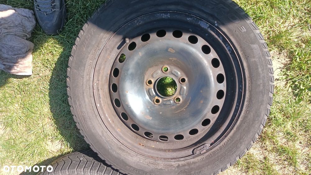 Felgi stalowe czujniki 16 5x108 et50 Ford Focus C-Max Mondeo itd opony - 4