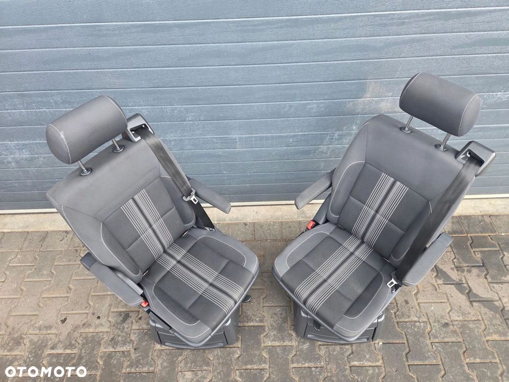 VW T5 T6 fotel obrotowy tył drugi rząd MATCH - 2