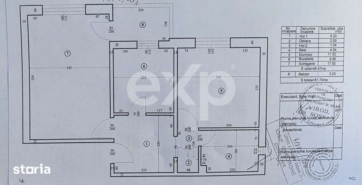 Apartament 2 camere 52 mp Rovine Craiova — fotografia 1