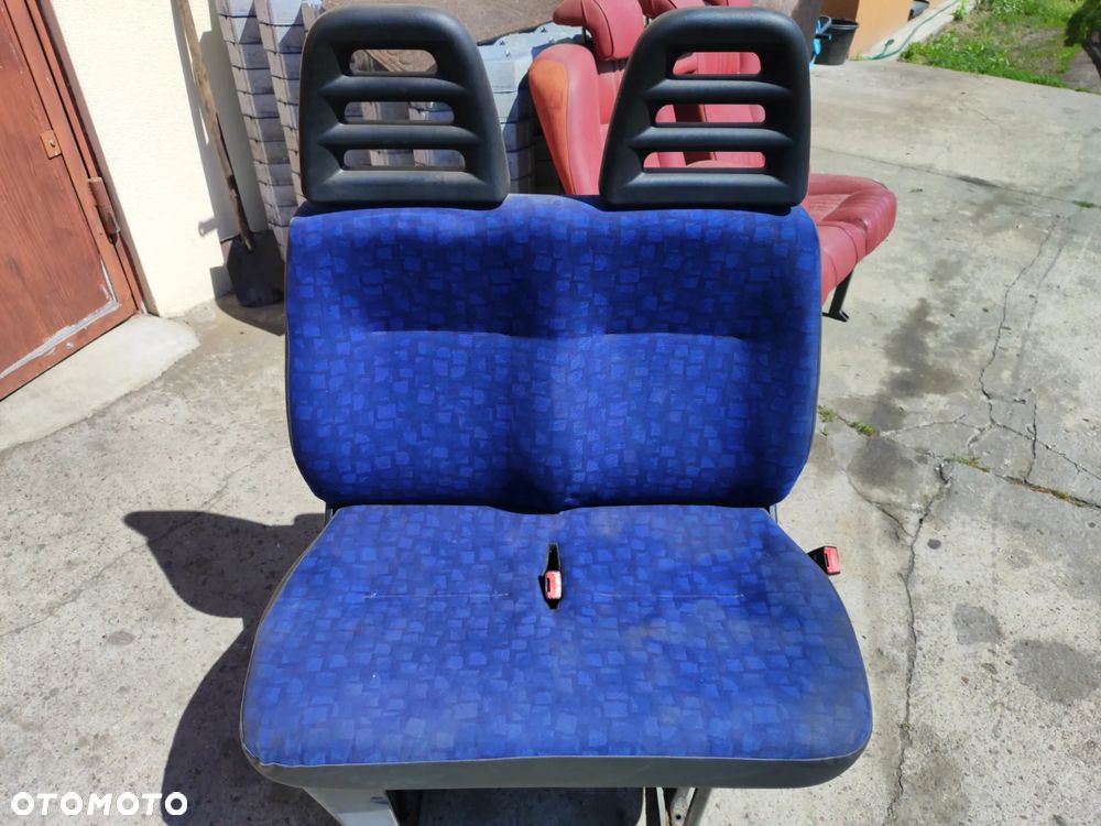 kanapa ławka fotel prawy 2-osoby kompletna do IVECO daily III IV 99-14 - 1