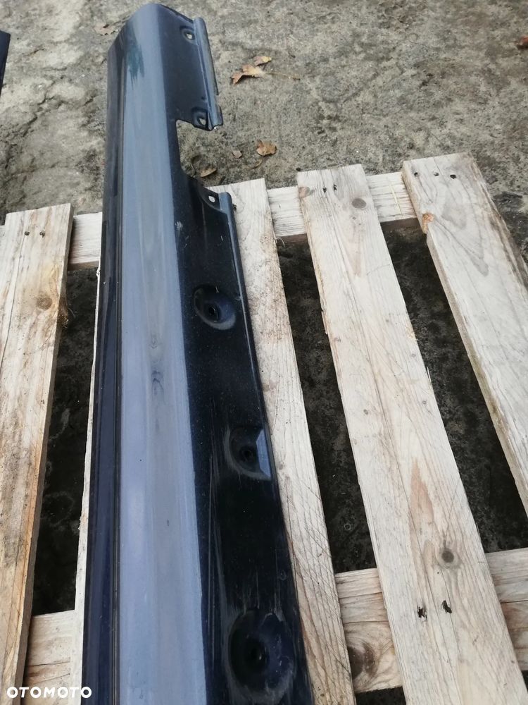 BMW E46 sedan lift listwa zew progowa lewa prawa Orientblau - 10