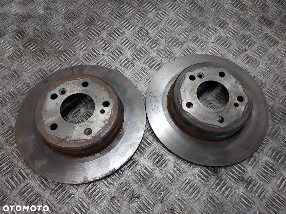TARCZE HAMULCOWE TYŁ MERCEDES W210 E KLASA 277 MM - 1