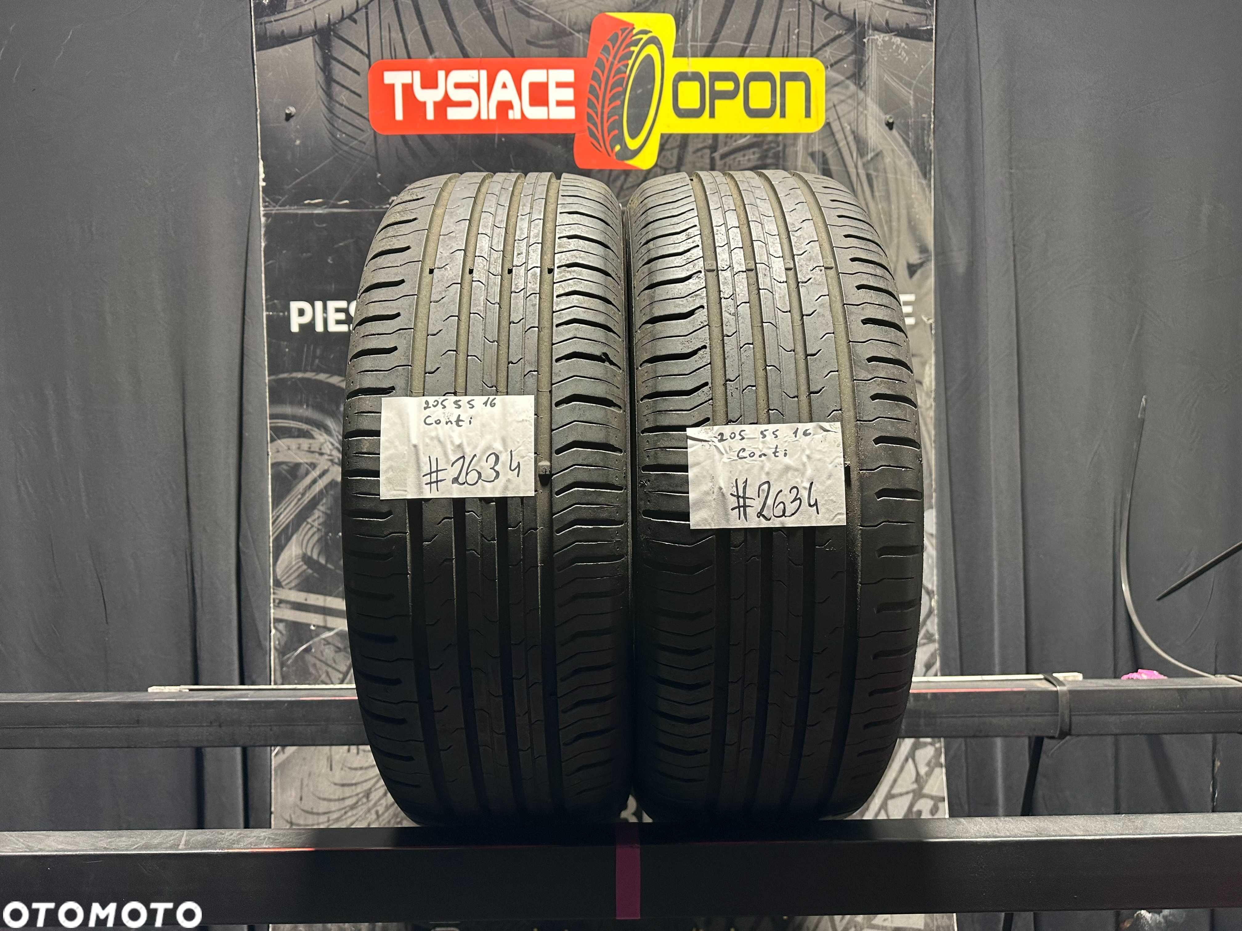 Opony Letnie 205/55/16 CONTINENTAL ECOCONTACT #2634 - 1