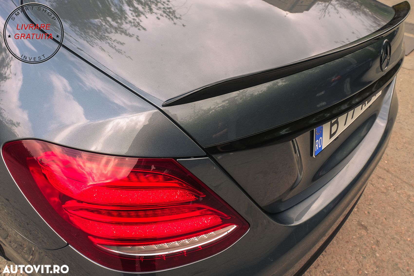 Eleron Portbagaj Mercedes E-Class W213 (2016-up) Negru Mat- livrare gratuita - 14