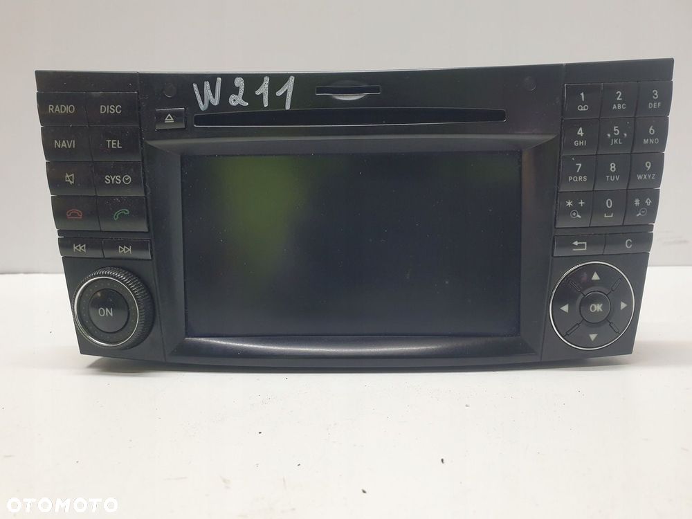 RADIO MERCEDES-BENZ BD0880 MERCEDES-BENZ W211 A2118705094 - 2