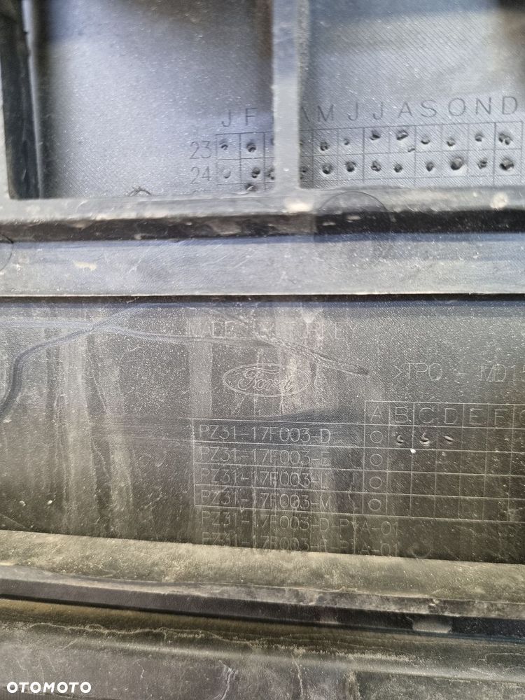 ford transit custom ii 23- zderzak przód przedni grill - 11