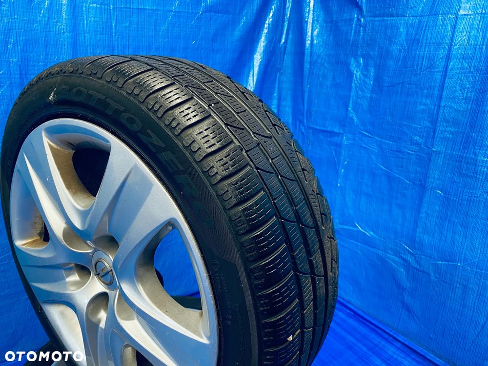 KOŁA STRUKTURALNE KOŁPAKI CZUJNIKI KOŁO 17 FELGA 17" x 7J  5X120 ; 67,1mm ET41 KOMPLET ; OPONY ZIMA ZIMOWE ; OPEL INSIGNIA A ; 2170103 ORYGINAŁ - 5