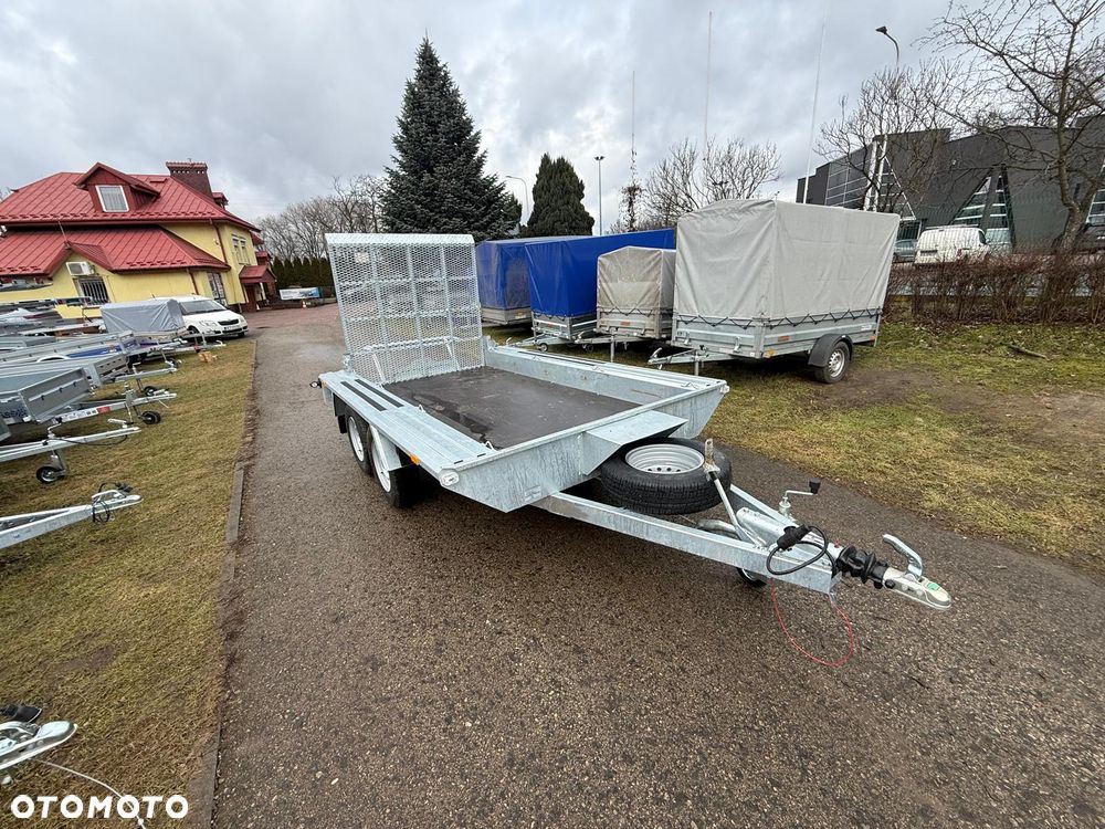 Inny Przyczepa do przewozu sprzętu budowlanego Fracht Karol 300x150 DMC 2700kg walec koparka - 12