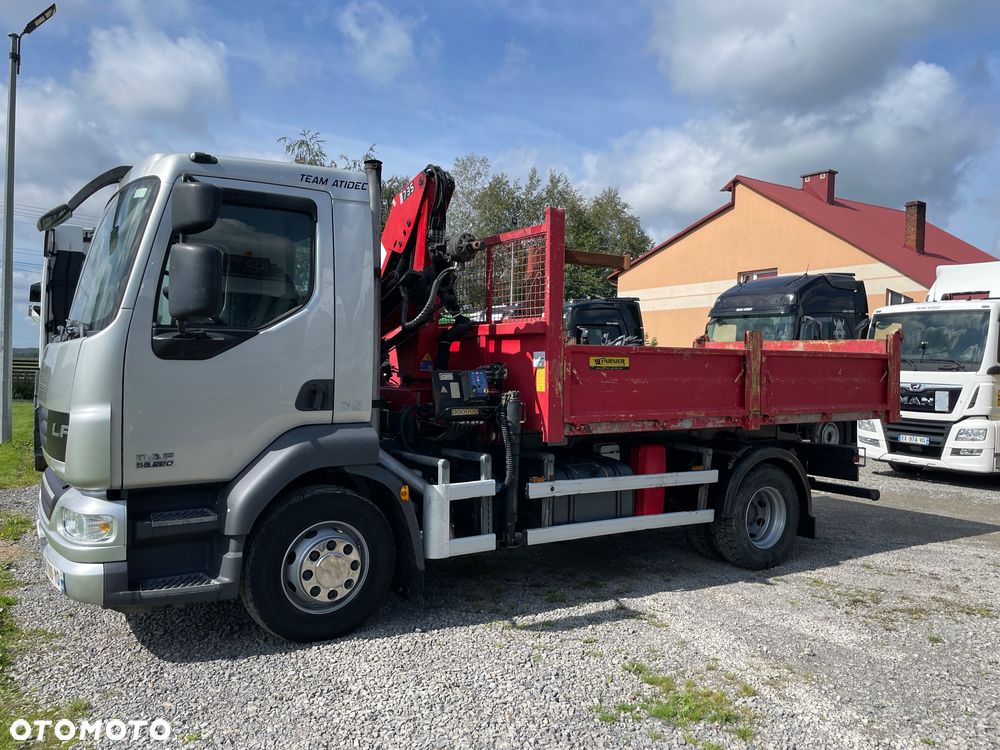 DAF LF 55-220 Wywrotka + HDS - 25