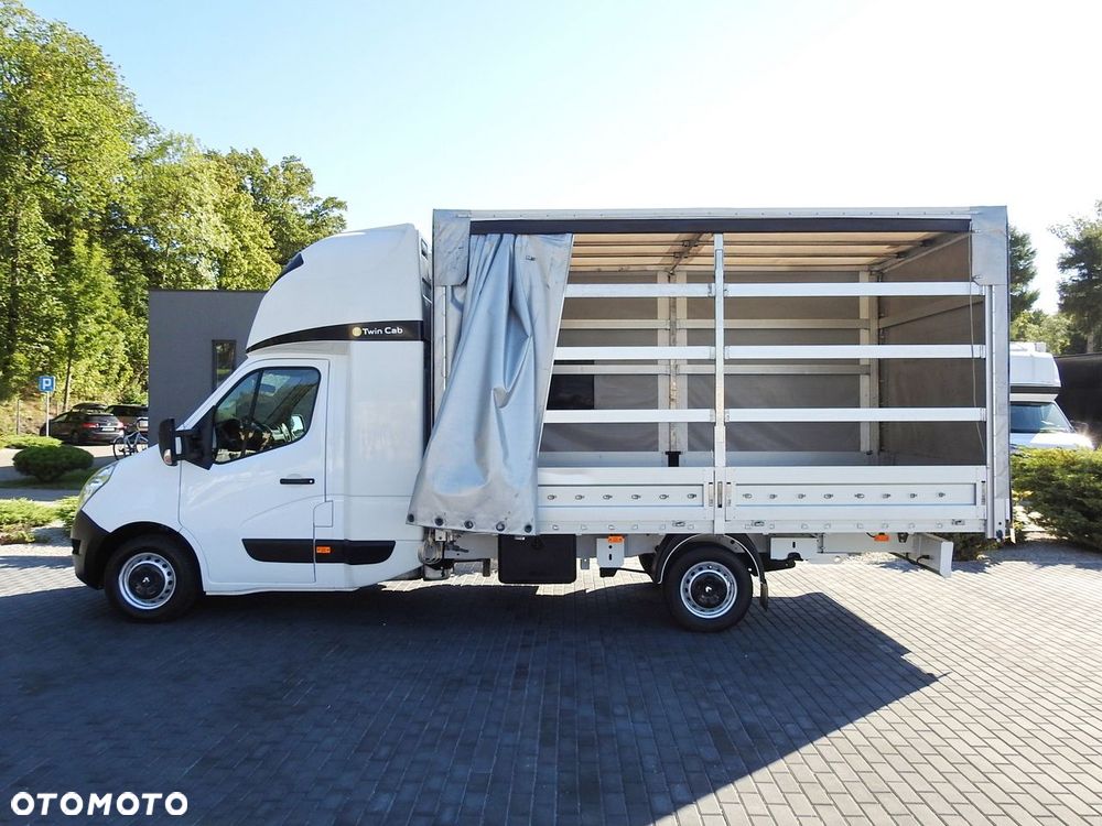 Renault MASTER PLANDEKA 8 PALET WEBASTO TEMPOMAT KLIMATYZACJA PNEUMATYKA  170KM - 9