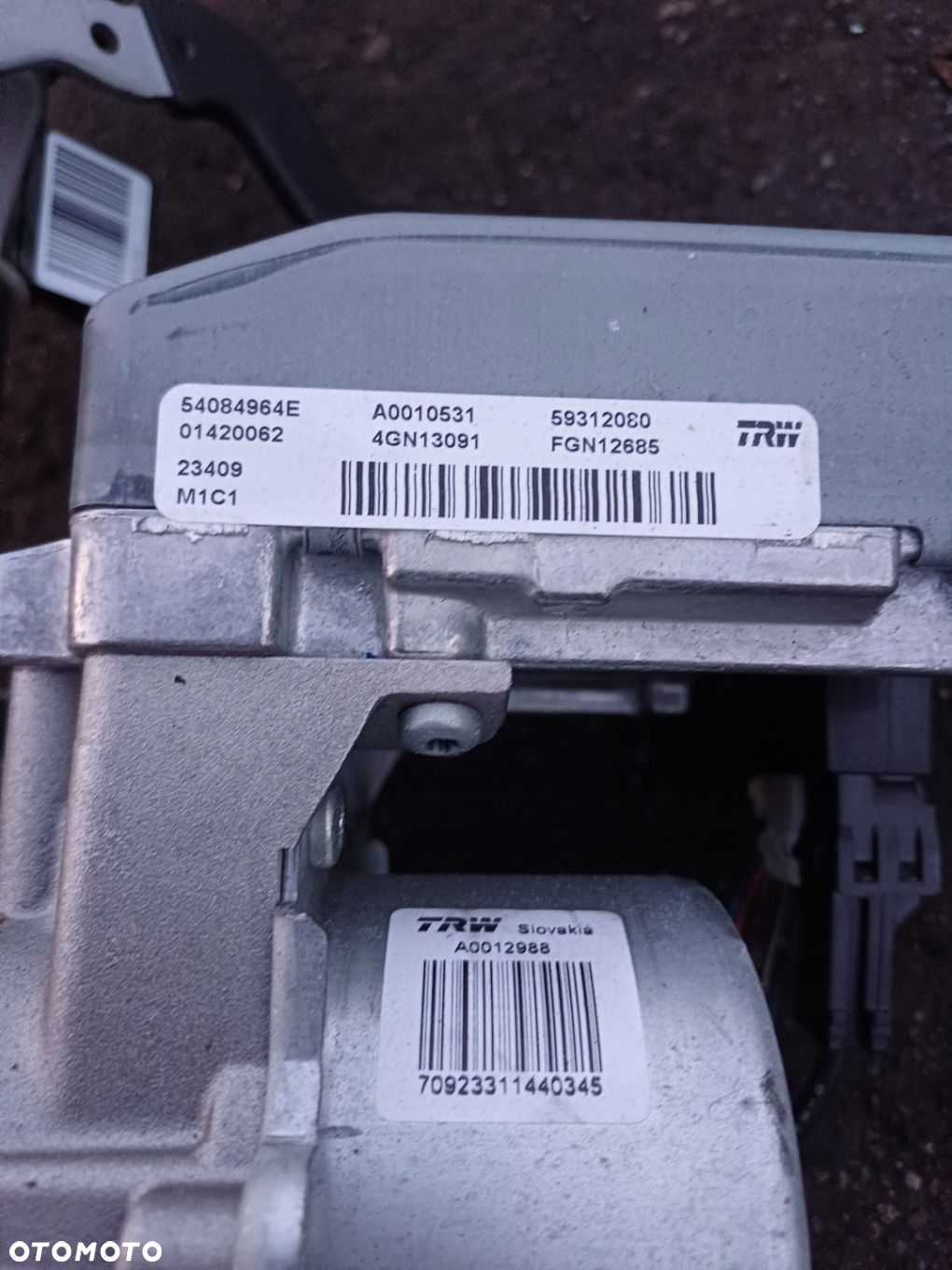Elektryczne wspomaganie TRW A0012988 MAZDA 2 2009 ROK 1.3 sterownik komplet - 2