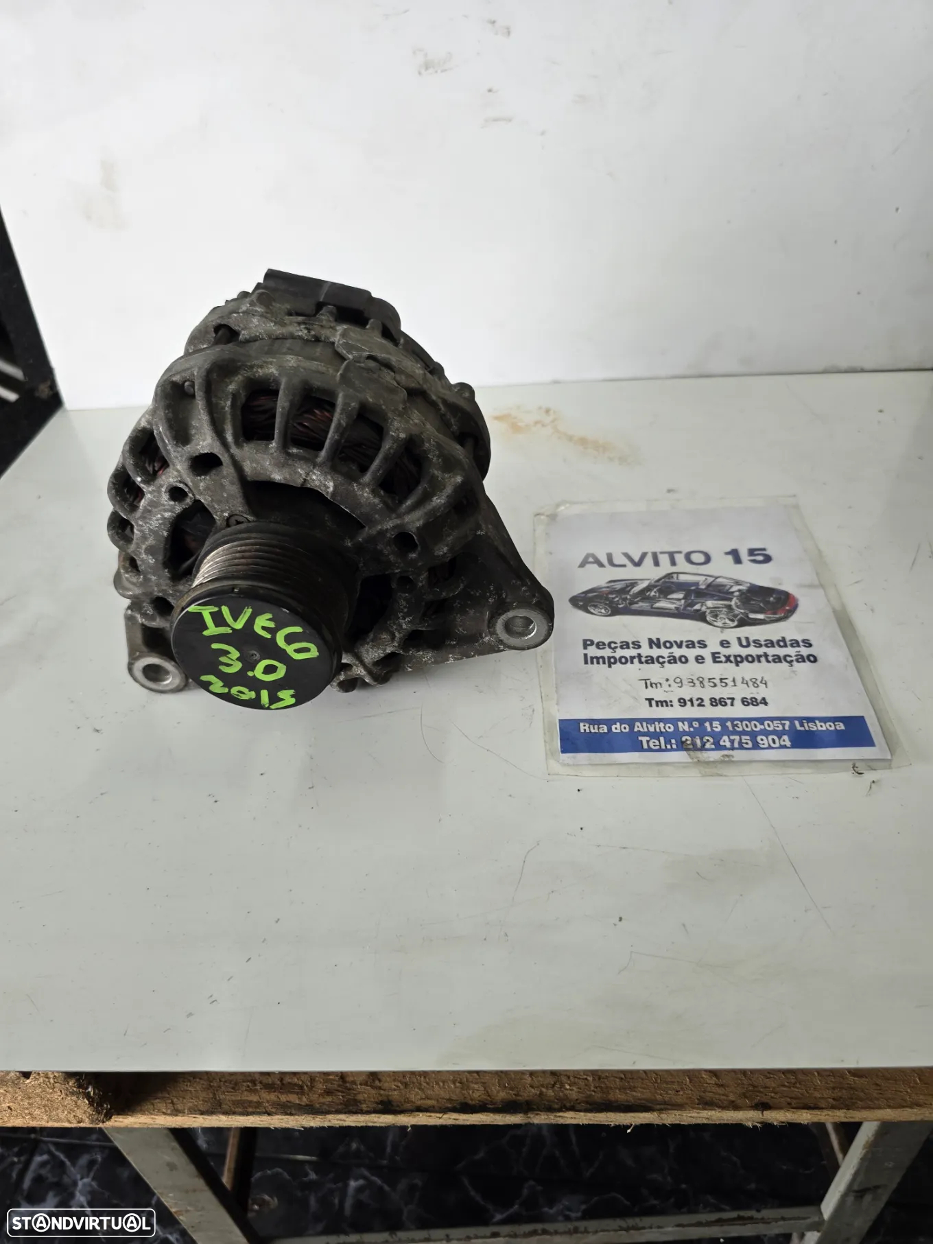 Alternador Iveco 3.0  2015 , Fiat Ducato  referência: 504385138 - 2