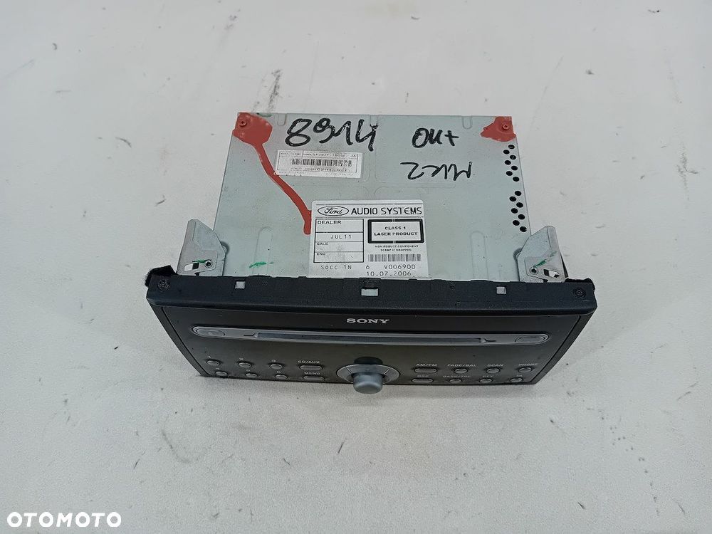 RADIO CD FORD FOCUS II 4M5T-18C815-BK CDX-FS214 - 6