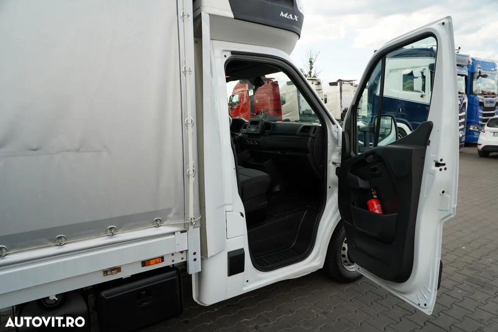 Renault MASTER / LIVRARE / CORTINĂ / MANUALĂ / MASĂ NETĂ: 3500KG / 2022 - 34