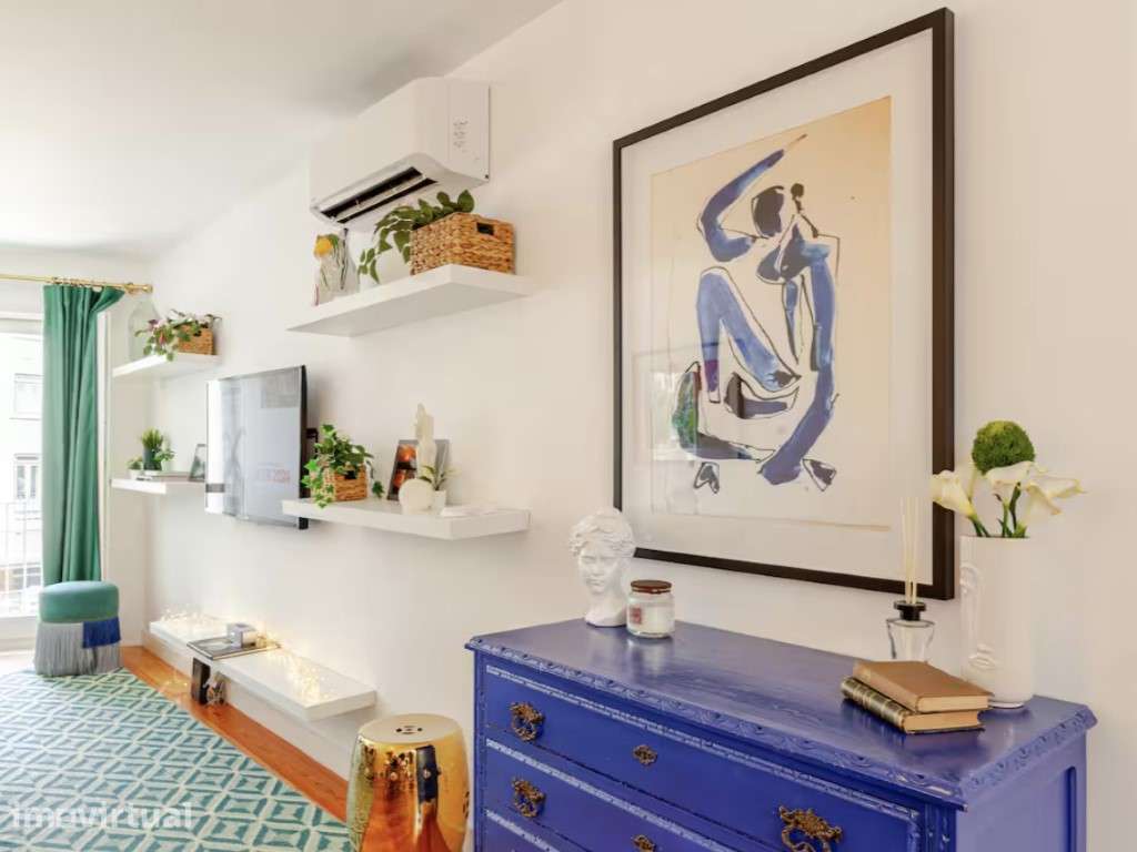 Apartamento T2 com Licença de Alojamento Local em Arroios - Grande imagem: 5/15