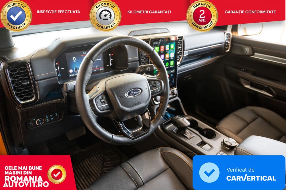 Ford Ranger Pick-Up 3.0 TD 240 CP 10AT 4x4 Double Cab Wildtrak - 22