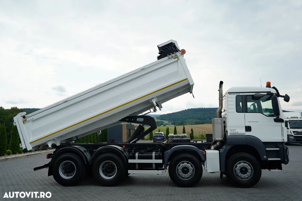 MAN TGS 35.420 / 8X4 / BASCULATOR 2 LATERAL / HYDRODOLT / MEILLER KIPPER / IMPORTAT - 6