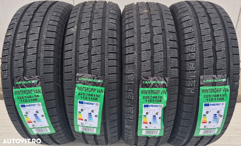 225/70 R15C, 112R,LANVIGATOR Wintergrip VAN, Anvelope de iarna M+S 8PR