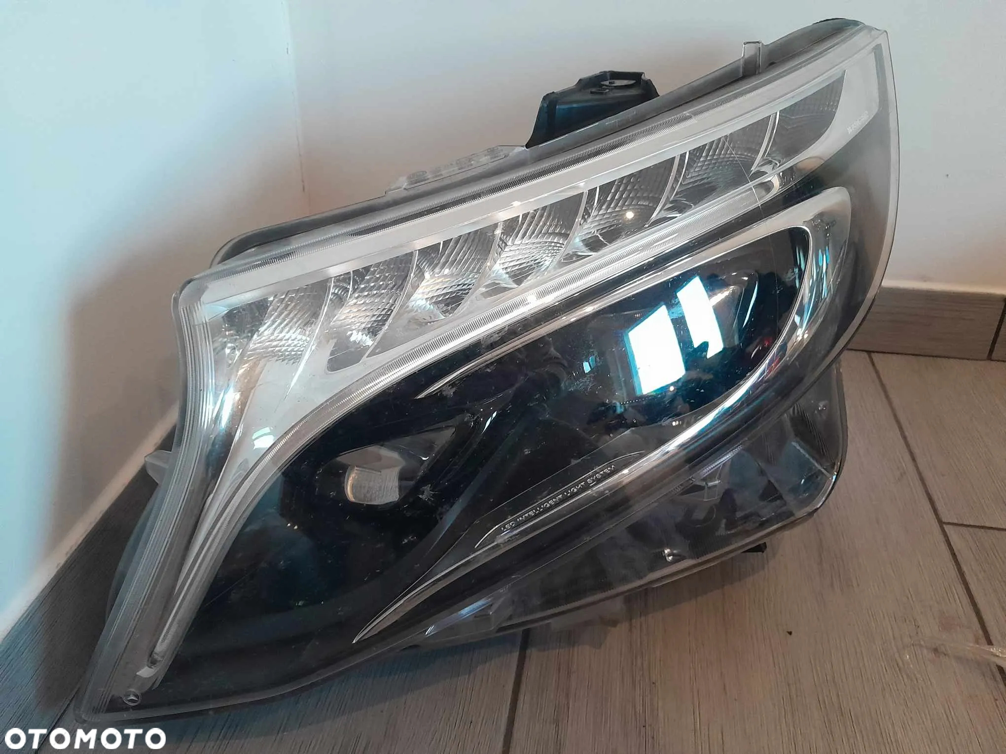 LAMPA PRZEDNIA PRZÓD LEWA MERCEDES VITO W447 ILS FULL LED IDEALNA - 3