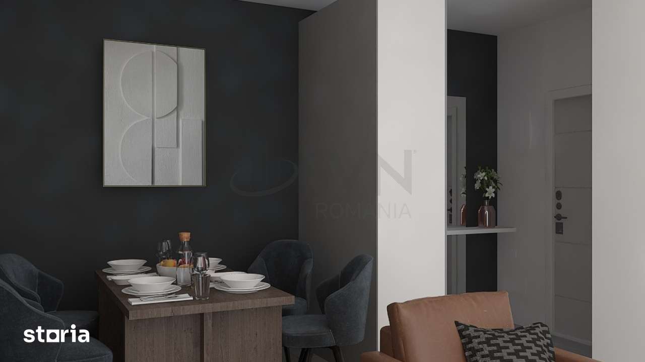 Living area of Apartament 2 bedroom in Strada Ion Minulescu
