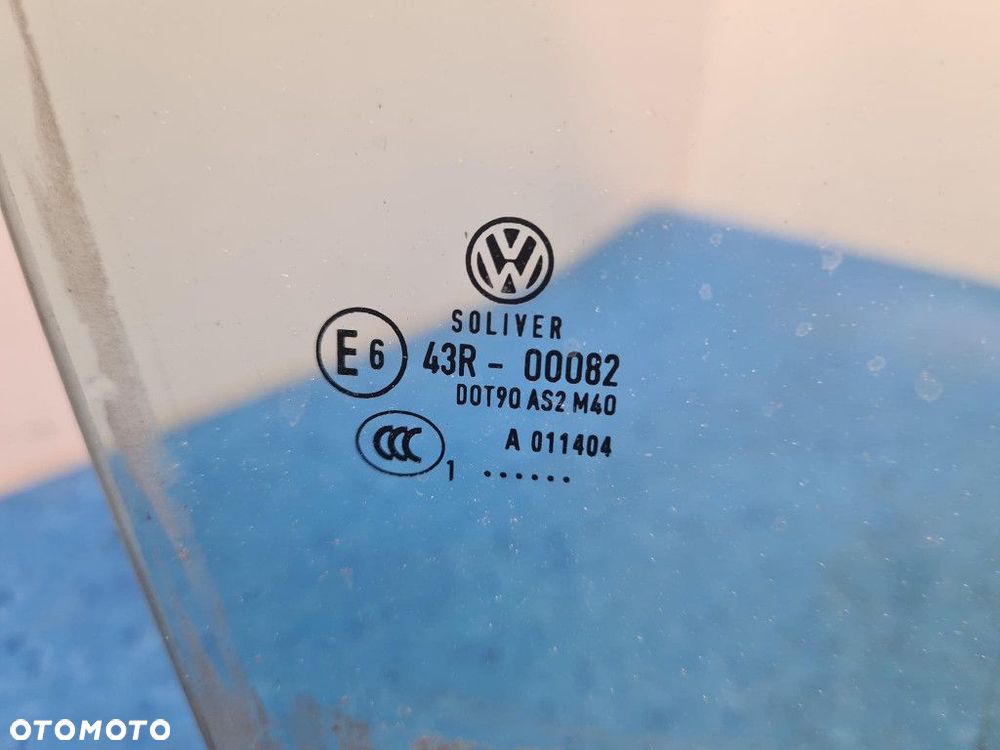 VOLKSWAGEN PASSAT B7 SZYBA DRZWI PRZÓD PRAWA LI7F - 2