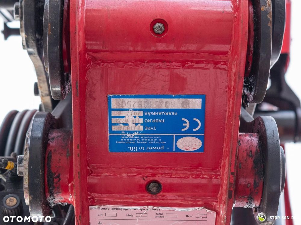 MAN TGX 28.500 6x2 HMF 5020K-RC HDS Fly Jib Żuraw Siodło - 24