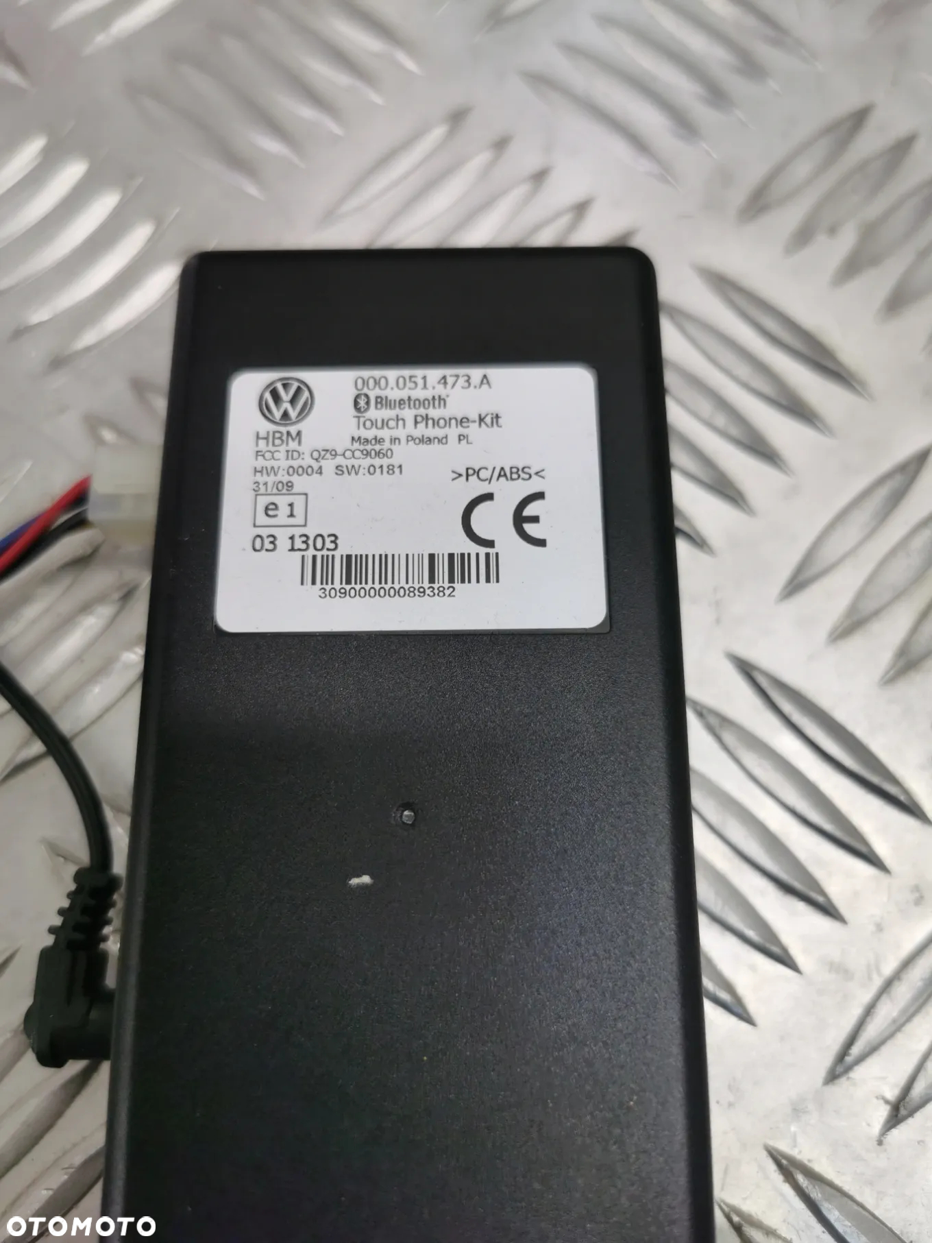 VW TOUAREG 7L 03-09R ADAPTER BLUETOOTH TOUCHPHONE ZESTAW 000051473A - 3