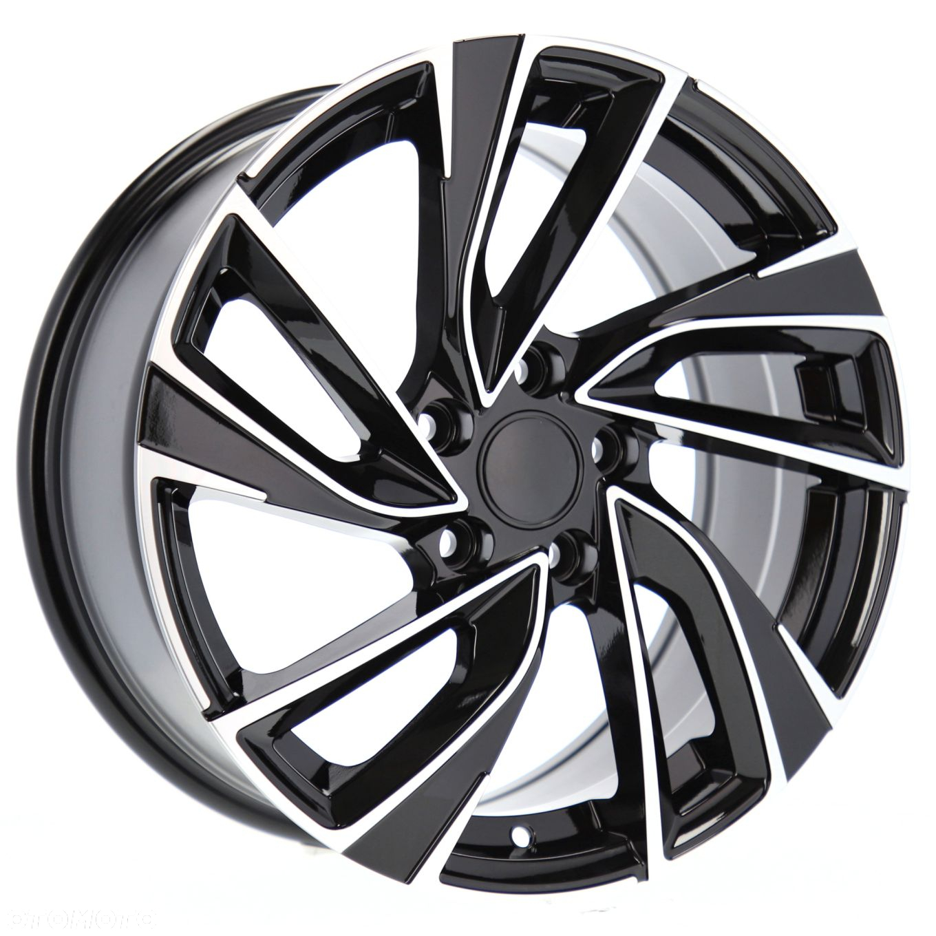 4x Felgi 17 m.in. do VW Polo IV V VI T-Cross Golf MK3 FOX SKODA Scala Fabia Rapid - B5772 (FBX260) - 2