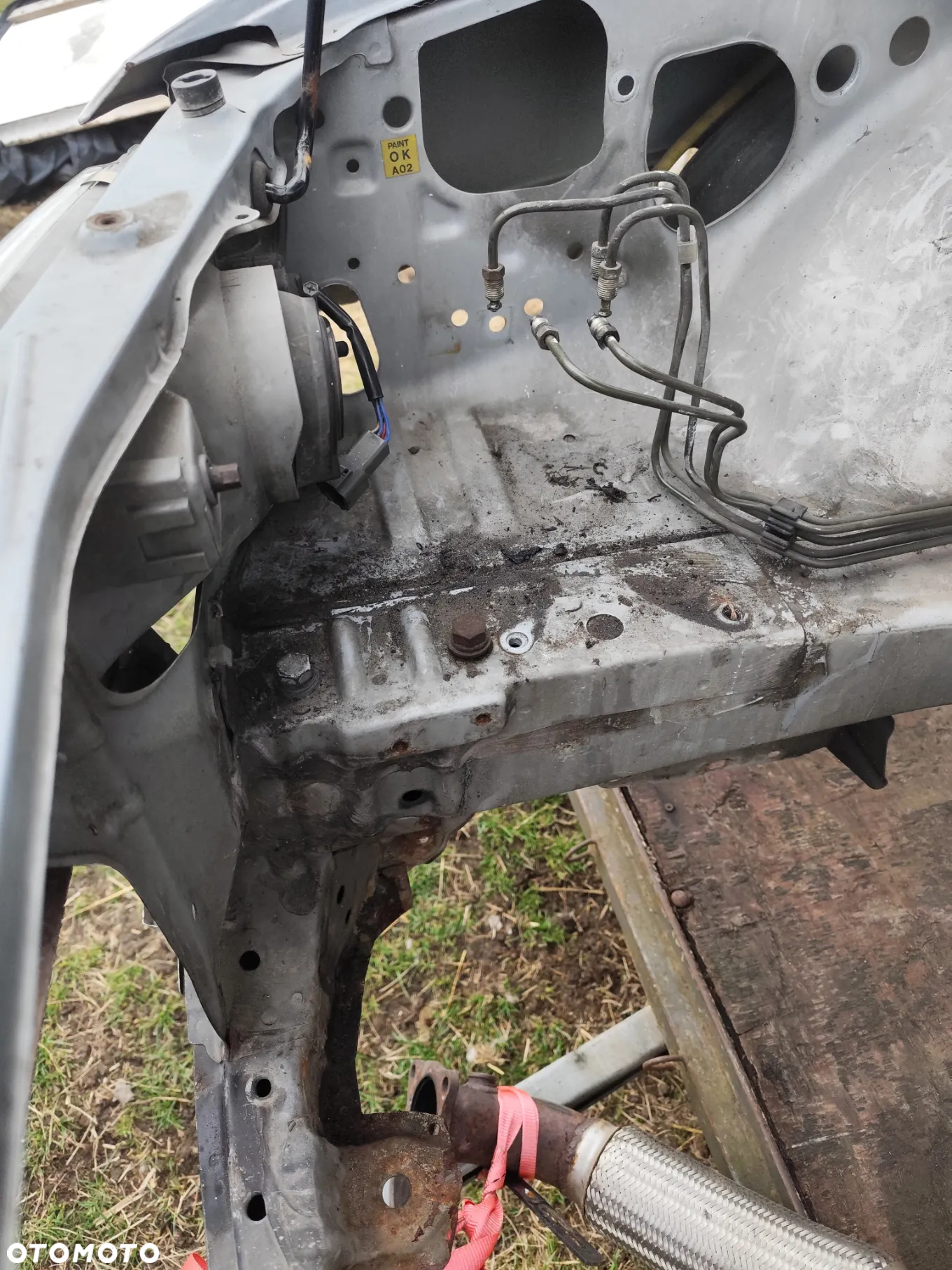 Subaru Impreza GC GC8 GT 2.0 Turbo ćwiartka podłużnica pas przód - 2