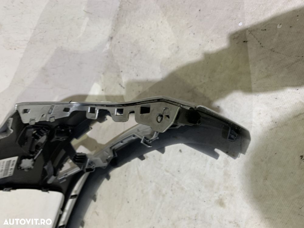 Bara fata Audi A3, Hatchback, 2013, 2014, 2015, 2016, cod origine OE 8V3807437, cu gauri pentru spalatori faruri. - 6