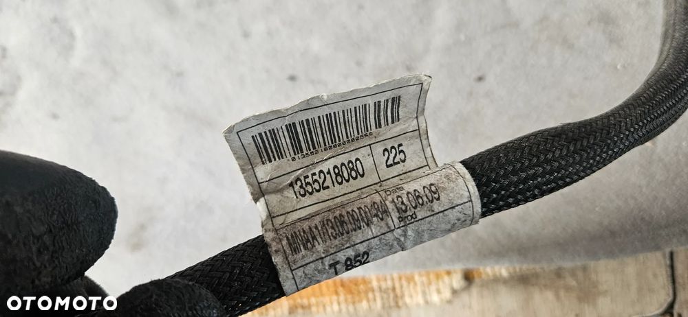 Klema plus plusowa przewód kabel Citroen NEMO Fiat Fiorino III BIPPER 1,4 HDI 2009 1355218080 - 4