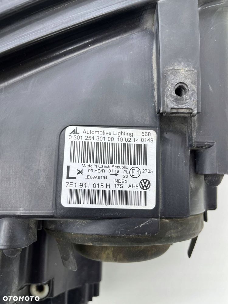 VW TRANSPORTER T5 LIFT LAMPA LEWA PRZÓD KOMPLETNA EUROPA 7E1941015H - 8