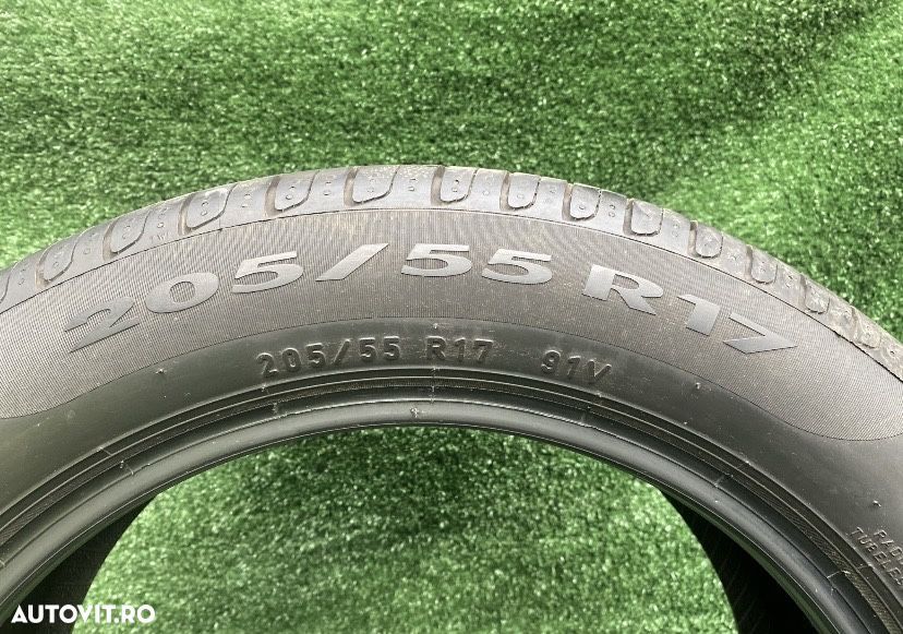 Set 4 anvelope vara Pirelli Cinturato P7 205 55 R17 91V Dot 0922 7.1mm - 5