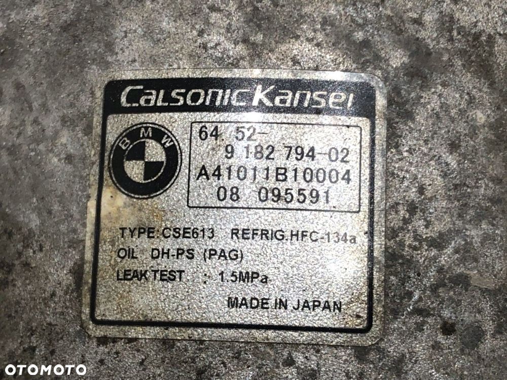 SPRĘŻARKA KLIMATYZACJI  BMW 3 coupe (E92) 2005 - 2013 320 i 125 kW [170 KM] benzyna 2007 - 2013 - 4