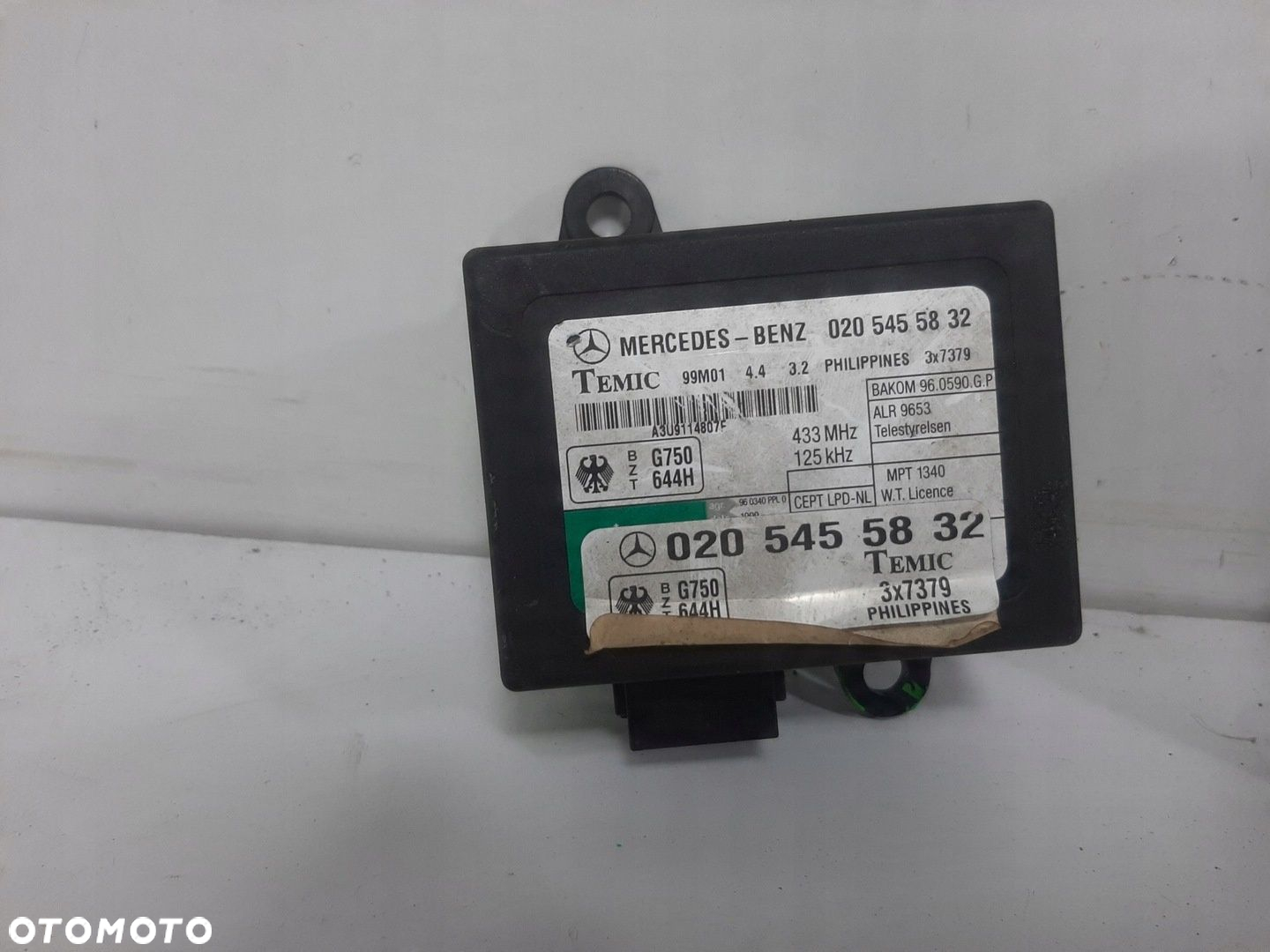 MERCEDES W638 V-KLASA 2.8 98R STEROWNIK SILNIKA 6384460502 STACYJKA KLUCZ - 7