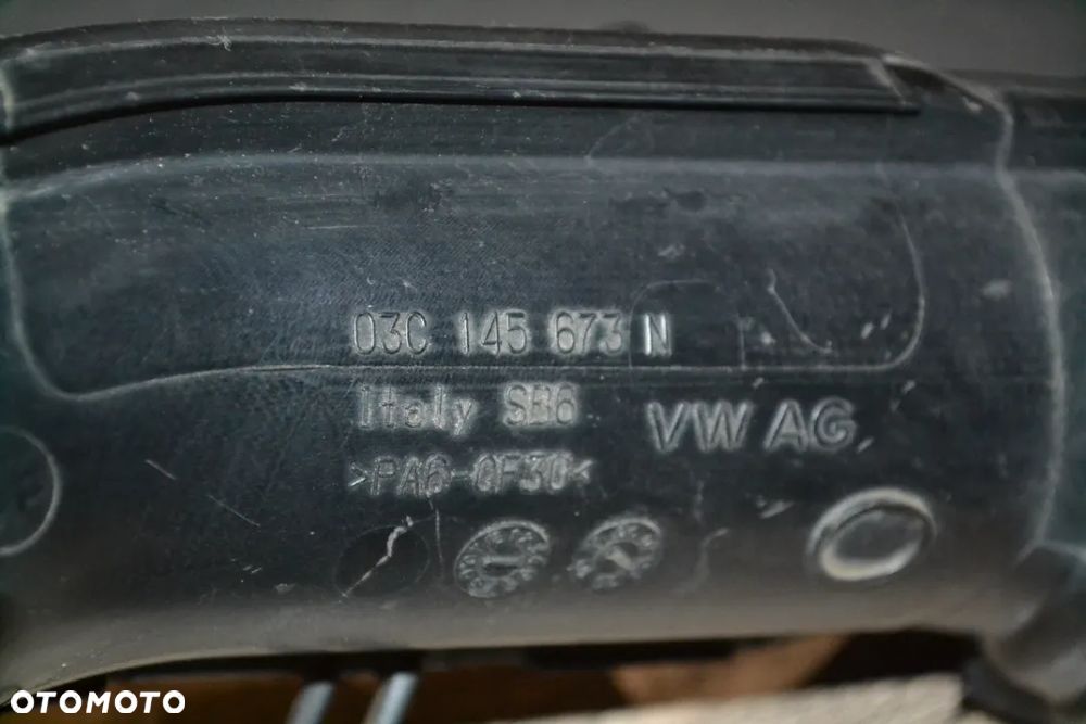 VW AUDI SEAT SKODA 1,4 TSI RURA PRZEWÓD POWIETRZA 03C145673N CZUJNIK 038906051B - 3