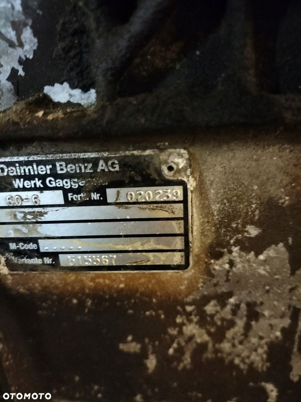 Mercedes-Benz OE OM904.922 G 60-6 - 2