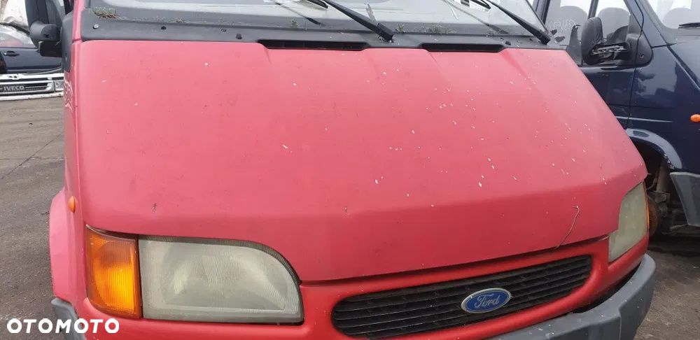 Maska / Pokrywa Silnika Ford Transit IV 4 ! Czerwona ! POLECAM ! - 1