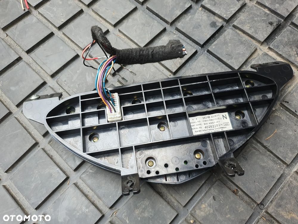 PANEL KLIMATYZACJI NAWIEWU NISSAN PRIMERA III (P12) - 28395AV611 - 2