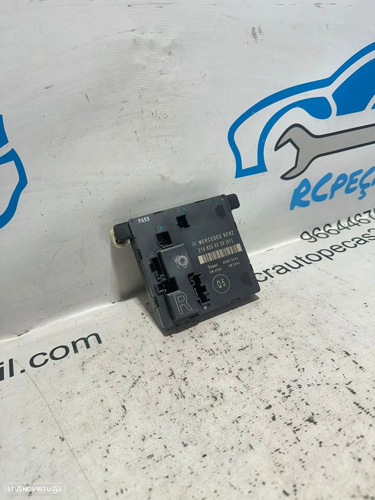 .Módulo Confort SRS Mercedes Benz CLS C219 W219 2198200326 - 4