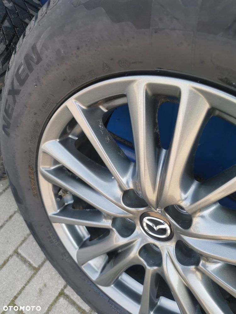 MAZDA CX5 II KOLA FELGI ALUFELGI 225/65R17 23ROK OPON ZIMA - 4