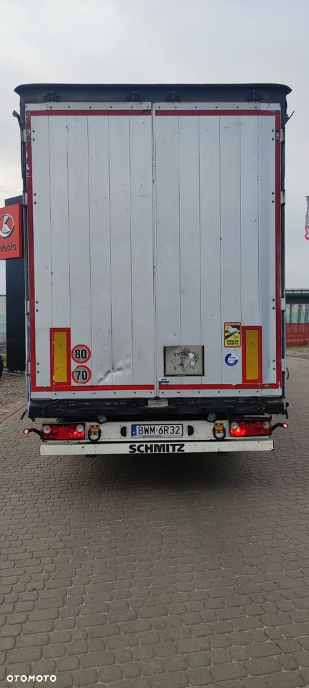 Schmitz Cargobull Mega, Firanka, BDE, Rozsuwane Słupki - 5