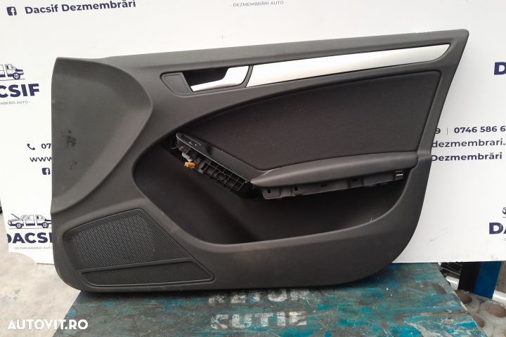 Fata / Tapiterie usa fata dreapta 8K1867106 8K1867106 Audi A4 B8/8K [ - 1