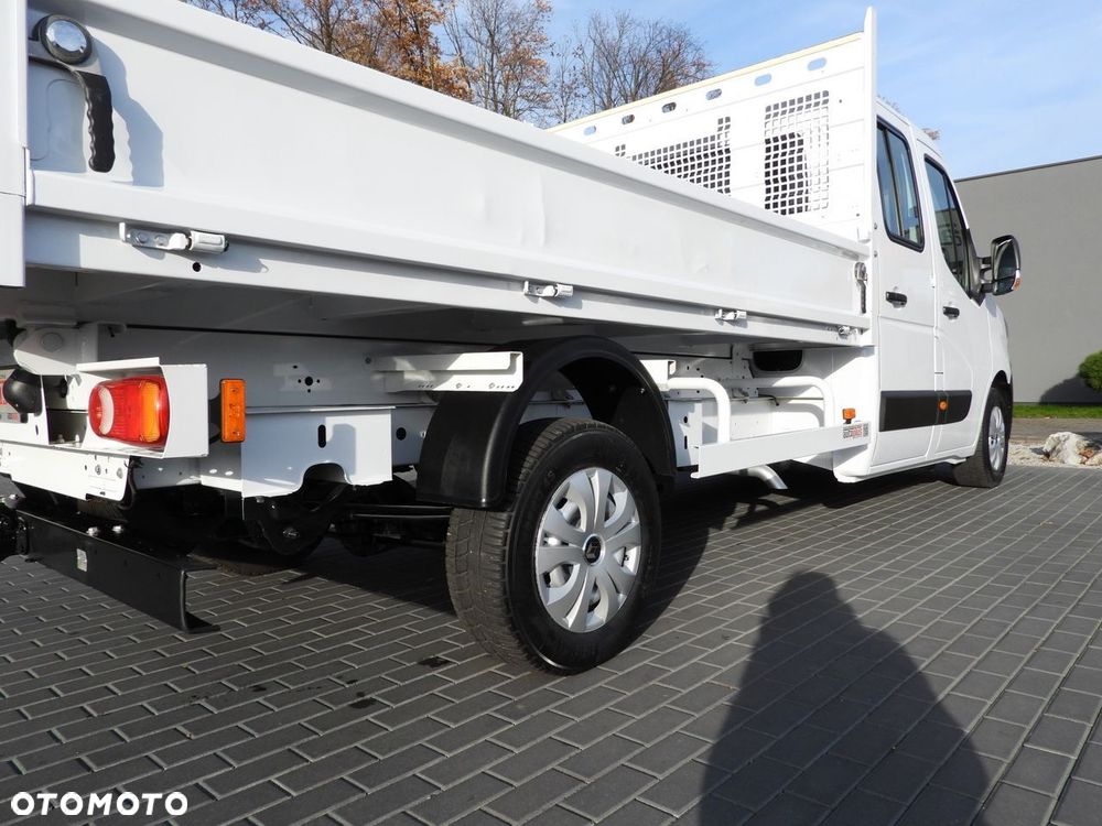 Renault MASTER WYWROTKA PODWÓJNA KABINA DOKA 6 MIEJSC TEMPOMAT LEDY KLIMATYZACJA  145KM - 17